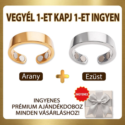 Resupe® Fogyókúrás Anyagcsere Mágneses Terápiás Gyűrű: Hárommagos Anyagcsere Aktiválás — Mindössze 30 perc naponta a Fogyás és a Nyirokkeringés támogatására — Plusz ízületi enyhülés, jobb alvás és mentális tisztaság.