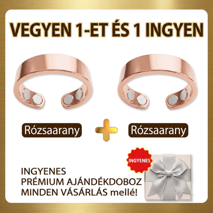 Resupe® Fogyókúrás Anyagcsere Mágneses Terápiás Gyűrű: Hárommagos Anyagcsere Aktiválás — Mindössze 30 perc naponta a Fogyás és a Nyirokkeringés támogatására — Plusz ízületi enyhülés, jobb alvás és mentális tisztaság.