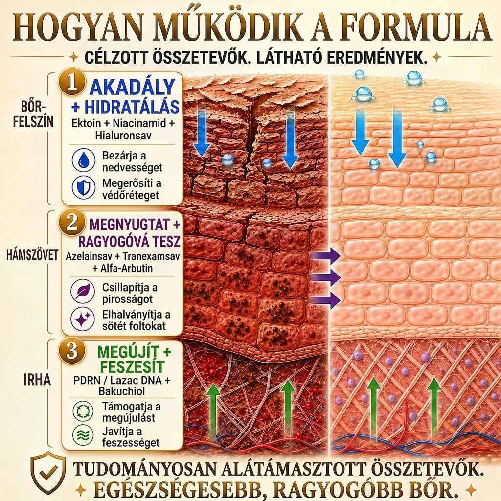 HISKIN® Többproblémás Bőrregeneráló Krém ✨ (Egyetlen hatékony krém a gyulladás, a szárazság, az öregedés jelei, a pigmentáció és a látható bőrkárosodás helyreállítására.)