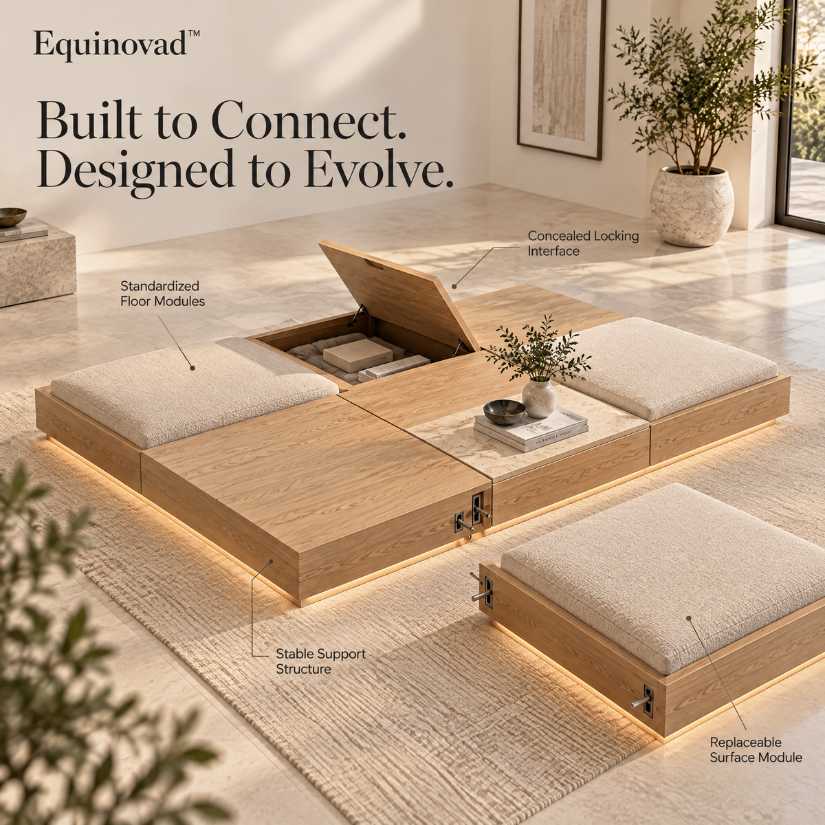 Equinovad™ Architectural Floor Platform