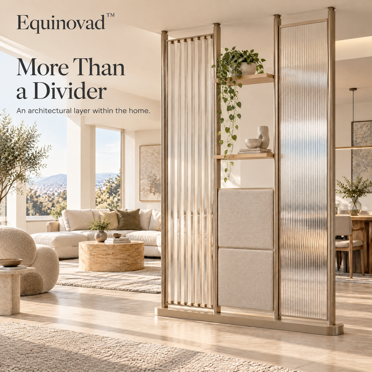 Equinovad™ Floating Space Divider