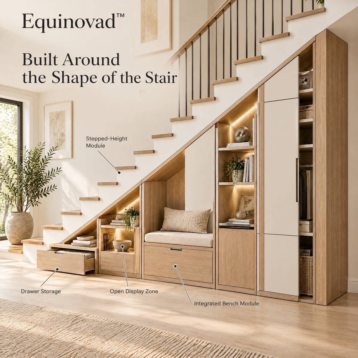Equinovad™ Modular Staircase Habitat