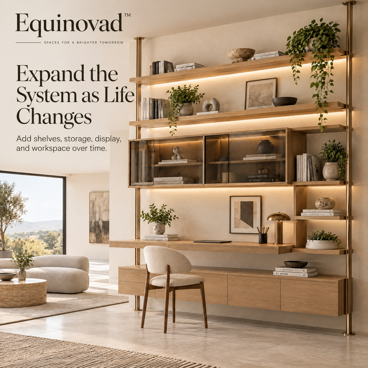 Equinovad™ Architectural Living Spine